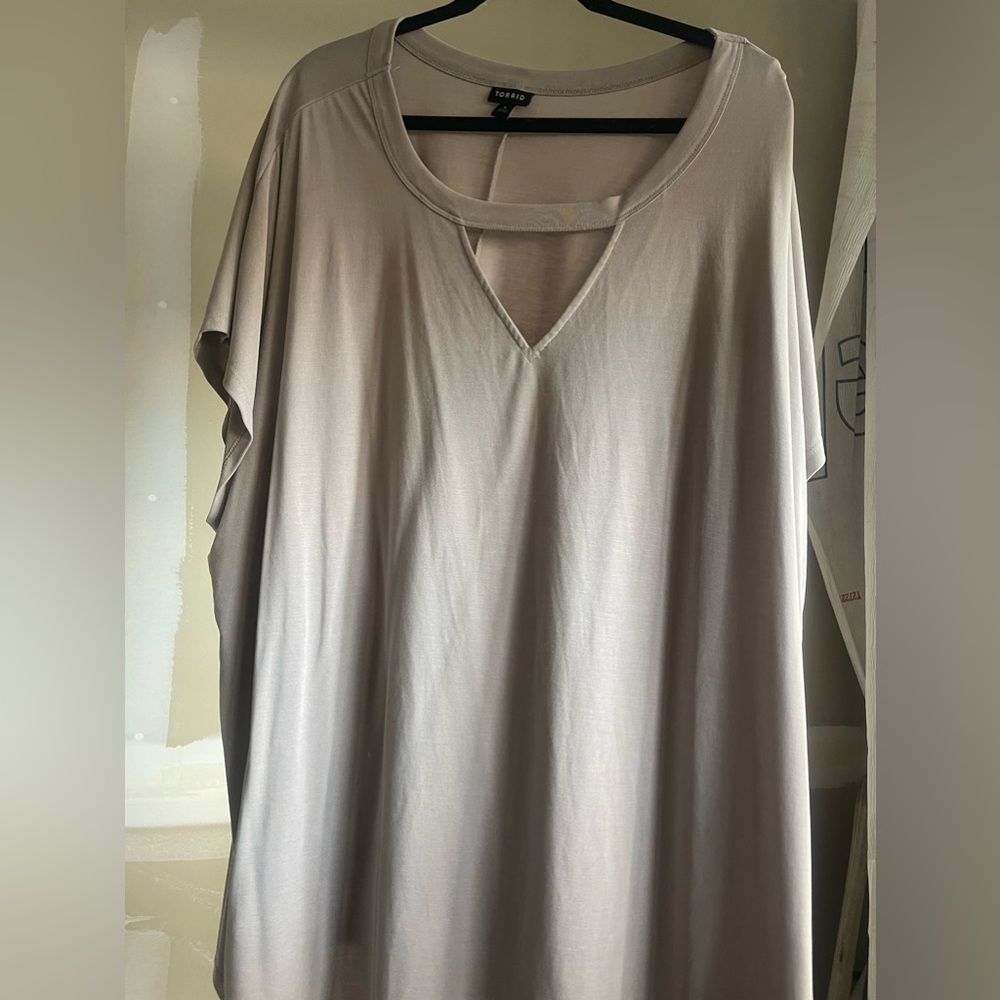 Torrid Grey Top